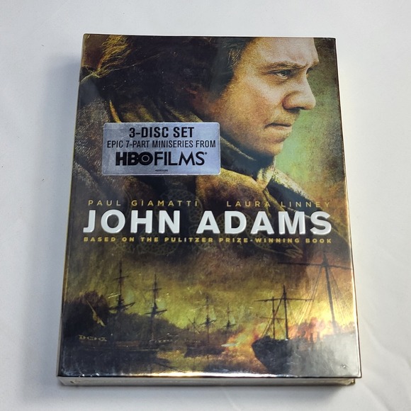 Other - John Adams Paul Giamatti HBO Miniseries 3 Disc DVD Widescreen NEW Sealed